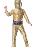 Kids C3PO Costume, halloween costume (Kids C3PO Costume)