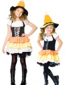 Kids Candy Corn Witch, halloween costume (Kids Candy Corn Witch)