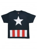 Kids Captain America Star TShirt, halloween costume (Kids Captain America Star TShirt)