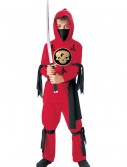 Kids Red Ninja Costume, halloween costume (Kids Red Ninja Costume)