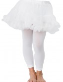 Kids White Petticoat, halloween costume (Kids White Petticoat)