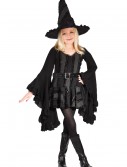 Girls Black Witch Costume, halloween costume (Girls Black Witch Costume)