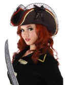 Lady Buccaneer Black Hat, halloween costume (Lady Buccaneer Black Hat)