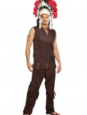 Mens Chief Long Arrow Indian Costume, halloween costume (Mens Chief Long Arrow Indian Costume)