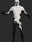 Mens Floating Ghost Skin Suit, halloween costume (Mens Floating Ghost Skin Suit)