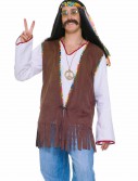 Men's Hippie Vest, halloween costume (Men's Hippie Vest)