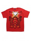 Mens Iron Man Costume Jumbo T-Shirt, halloween costume (Mens Iron Man Costume Jumbo T-Shirt)
