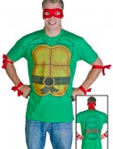 Mens Ninja Turtle T-Shirt, halloween costume (Mens Ninja Turtle T-Shirt)