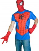Mens Spiderman Costume T-Shirt, halloween costume (Mens Spiderman Costume T-Shirt)