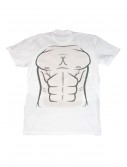 Muscle Chest Illustrated Costume T-Shirt, halloween costume (Muscle Chest Illustrated Costume T-Shirt)