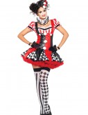Naughty Harlequin Clown Costume, halloween costume (Naughty Harlequin Clown Costume)