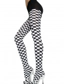Opaque Checkered Pantyhose, halloween costume (Opaque Checkered Pantyhose)