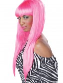 Pink Bubble Gum Wig, halloween costume (Pink Bubble Gum Wig)