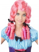 Pink Doll Curls Wig, halloween costume (Pink Doll Curls Wig)