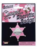 Pink Sheriff Badge, halloween costume (Pink Sheriff Badge)