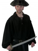 Black Pirate Shirt, halloween costume (Black Pirate Shirt)