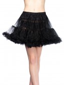 Plus Size Black Tulle Petticoat, halloween costume (Plus Size Black Tulle Petticoat)