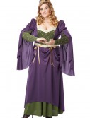 Plus Size Lady in Waiting Costume, halloween costume (Plus Size Lady in Waiting Costume)