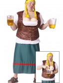 Plus Size Mens German Beer Girl, halloween costume (Plus Size Mens German Beer Girl)