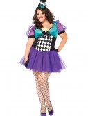 Plus Size Miss Mad Hatter Costume, halloween costume (Plus Size Miss Mad Hatter Costume)