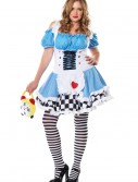 Plus Size Miss Wonderland Costume, halloween costume (Plus Size Miss Wonderland Costume)