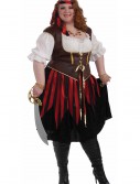Plus Size Pirate Lady Costume, halloween costume (Plus Size Pirate Lady Costume)