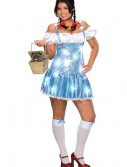 Plus Size Sequin Dorothy Costume, halloween costume (Plus Size Sequin Dorothy Costume)