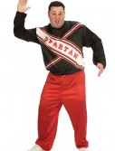 Plus Size Spartan Cheerleader Costume, halloween costume (Plus Size Spartan Cheerleader Costume)