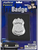 Police Badge on Wallet, halloween costume (Police Badge on Wallet)