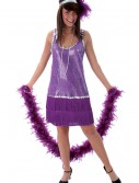 Purple Flapper Dress, halloween costume (Purple Flapper Dress)