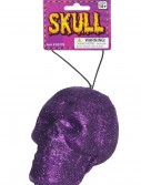 Purple Glitter Skull, halloween costume (Purple Glitter Skull)