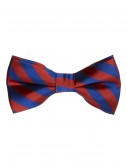 Red/Blue Striped Bow Tie, halloween costume (Red/Blue Striped Bow Tie)