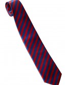 Red/Blue Striped Windsor Necktie, halloween costume (Red/Blue Striped Windsor Necktie)