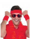 Red Headband and Wristband Kit, halloween costume (Red Headband and Wristband Kit)
