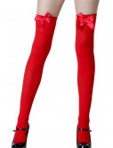 Red Stockings with Red Bows, halloween costume (Red Stockings with Red Bows)