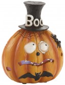 Resin LED Boo Pumpkin, halloween costume (Resin LED Boo Pumpkin)