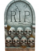 RIP Tombstone with Skulls, halloween costume (RIP Tombstone with Skulls)