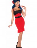 Scarlet Rose Rock-a-billy Dress, halloween costume (Scarlet Rose Rock-a-billy Dress)