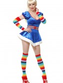 Sexy 80s Rainbow Vixen Costume, halloween costume (Sexy 80s Rainbow Vixen Costume)