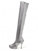Sexy Tall Silver Boots, halloween costume (Sexy Tall Silver Boots)