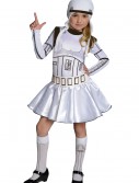 Storm Trooper Girls Dress Costume, halloween costume (Storm Trooper Girls Dress Costume)