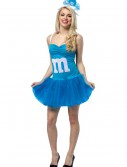 Teen Blue M&M Party Dress, halloween costume (Teen Blue M&M Party Dress)