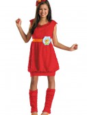 Teen Girls Elmo Costume, halloween costume (Teen Girls Elmo Costume)