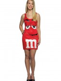 Teen M&M Red Tank Dress, halloween costume (Teen M&M Red Tank Dress)