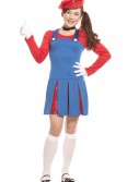 Teen Super Maria Costume, halloween costume (Teen Super Maria Costume)