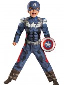 Toddler Captain America 2 Muscle Costume, halloween costume (Toddler Captain America 2 Muscle Costume)