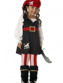 Toddler Girls Pirate Costume, halloween costume (Toddler Girls Pirate Costume)