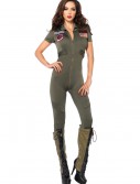 Top Gun Women's Jumpsuit, halloween costume (Top Gun Women's Jumpsuit)