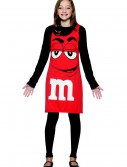 Tween M&M Red Tank Dress, halloween costume (Tween M&M Red Tank Dress)