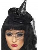 Witch Mini Glitter Top Hat, halloween costume (Witch Mini Glitter Top Hat)